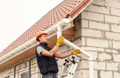 Pose et remplacement de gouttières à Krautwiller